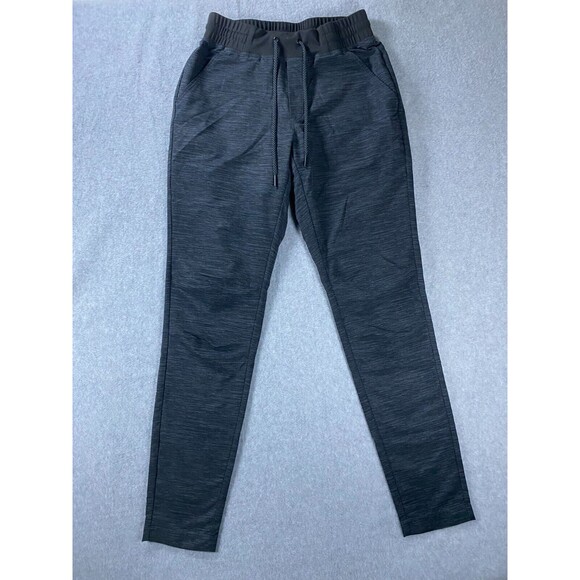 Korsa Road Runner Pants Women's XS Black Gray Pockets Running Workout Drawstring - Picture 1 of 16
